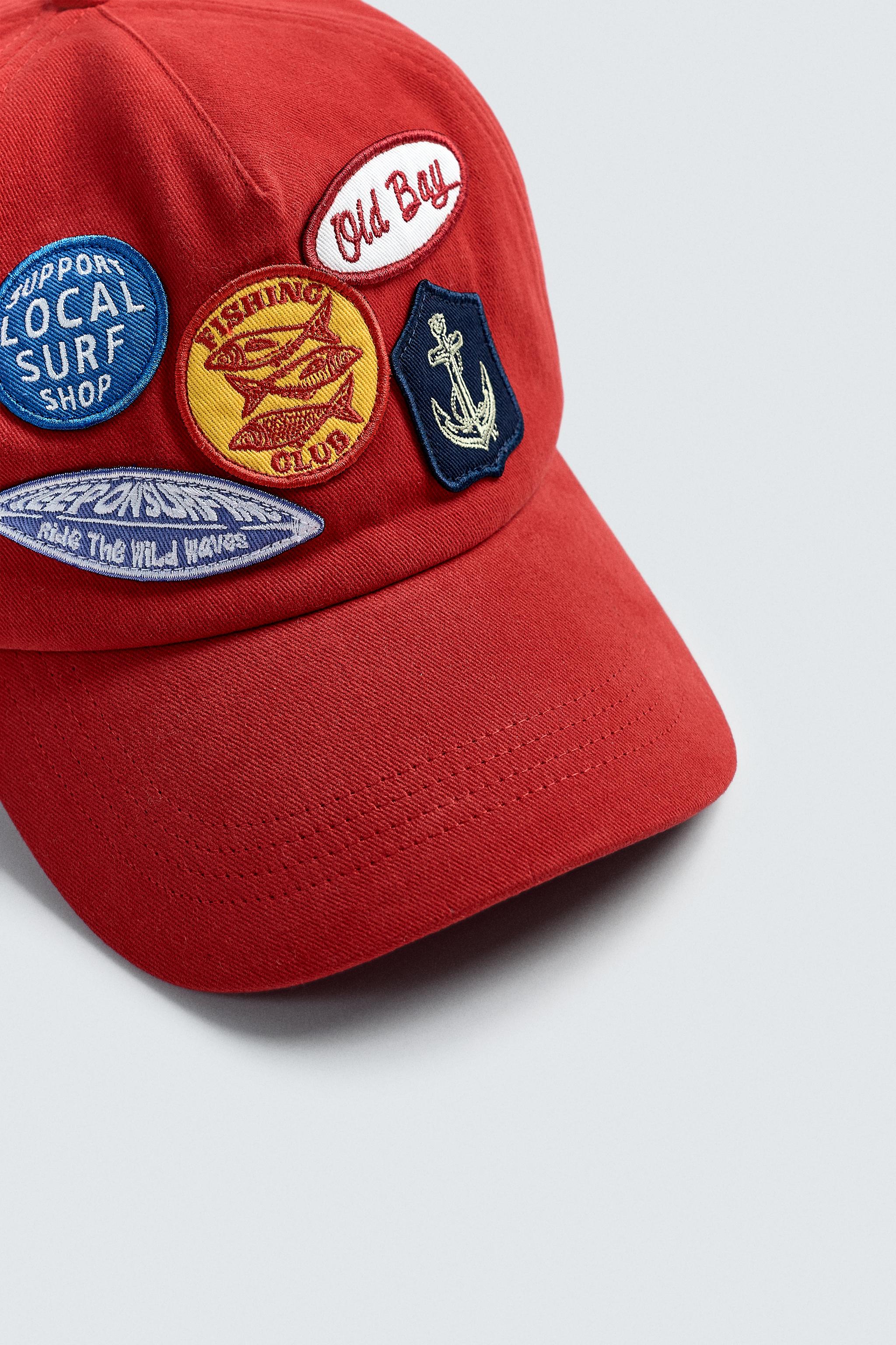 CONTRASTING PATCH CAP